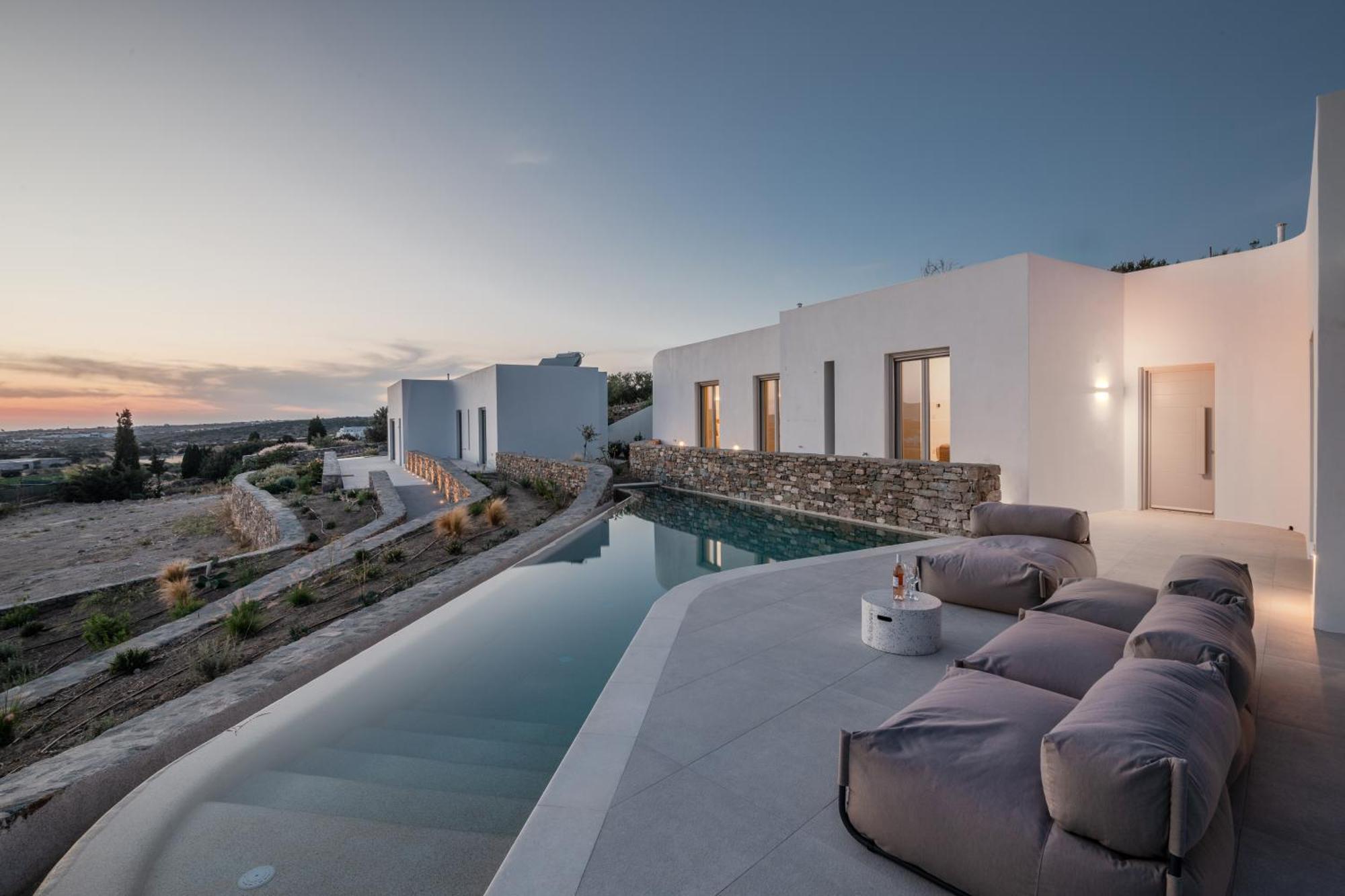 Melora Villas Paros Angairiá Rom bilde