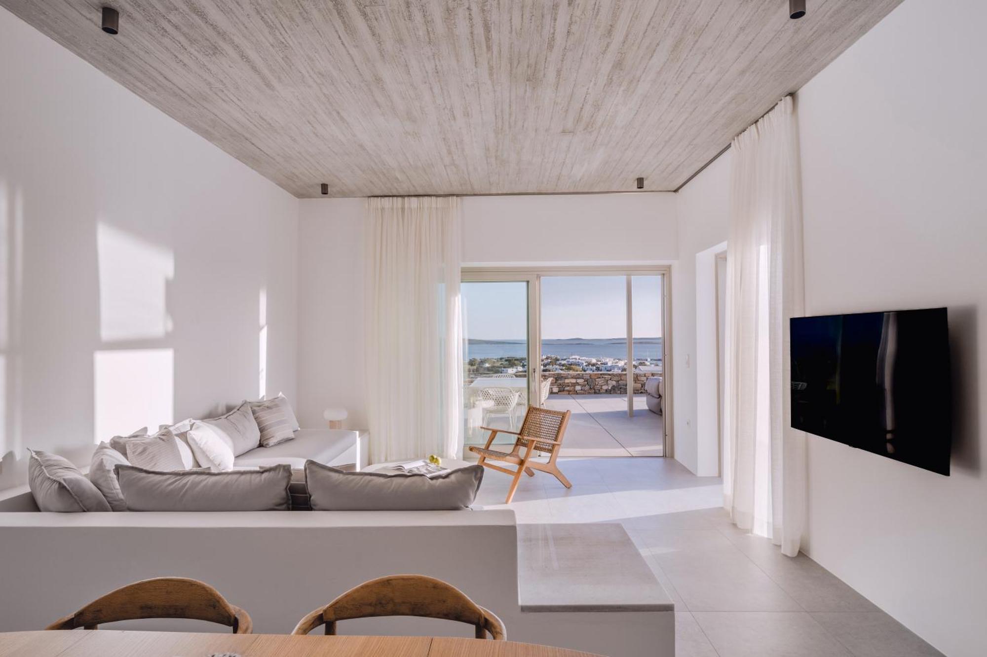 Melora Villas Paros Angairiá Rom bilde