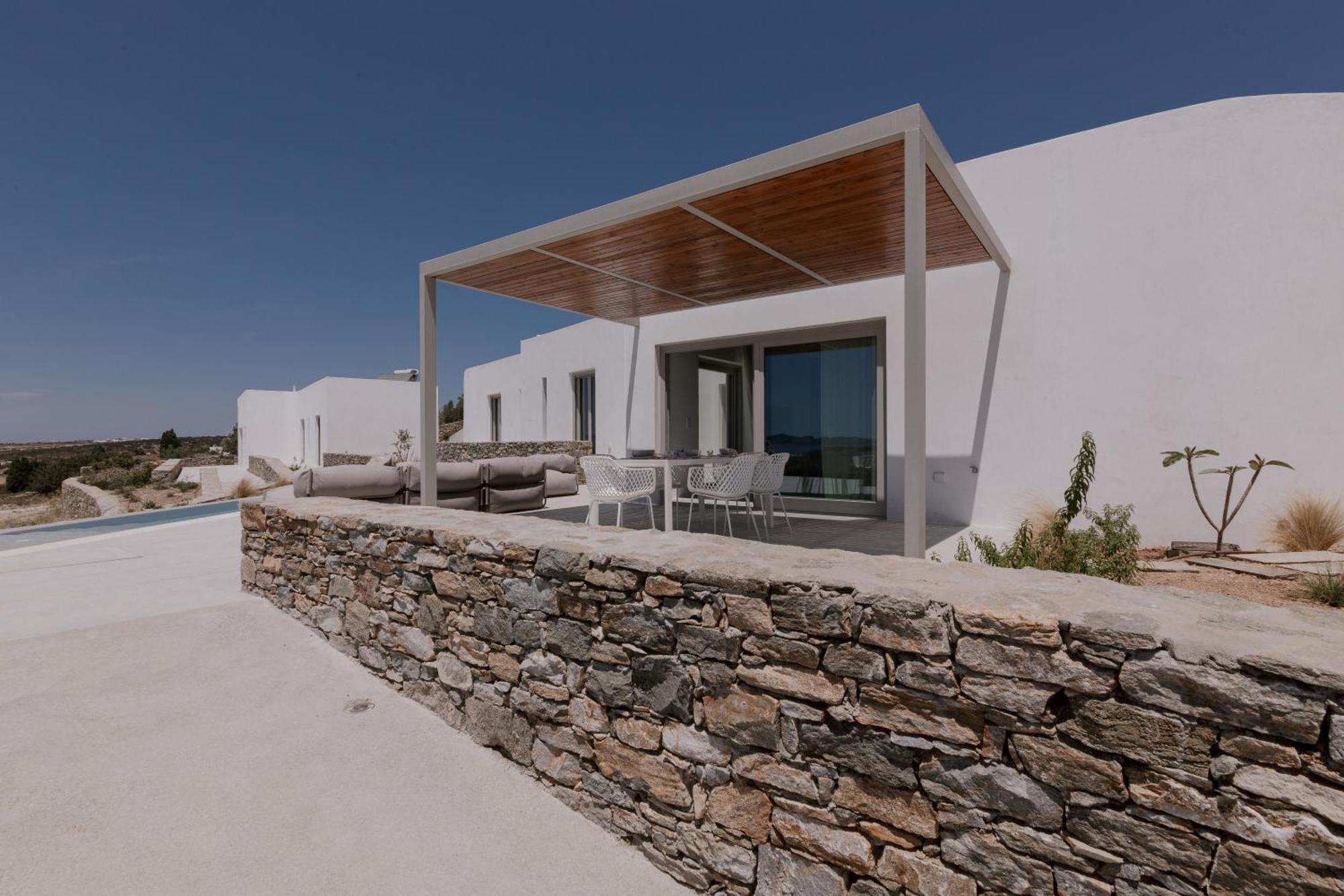 Melora Villas Paros Angairiá Rom bilde