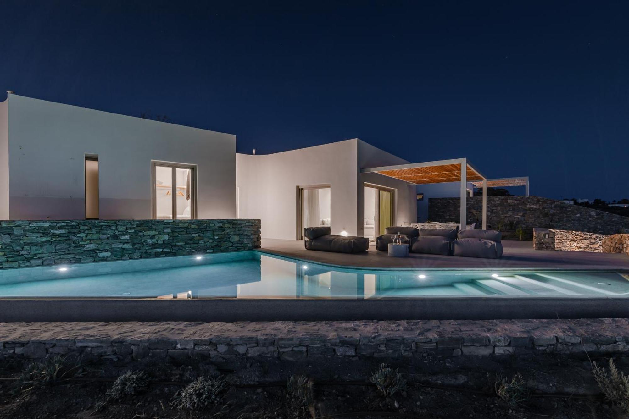 Melora Villas Paros Angairiá Eksteriør bilde