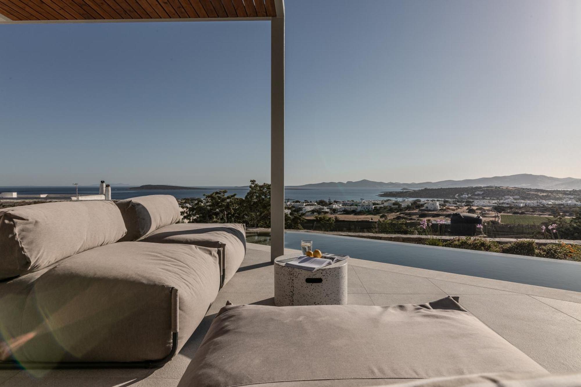 Melora Villas Paros Angairiá Rom bilde